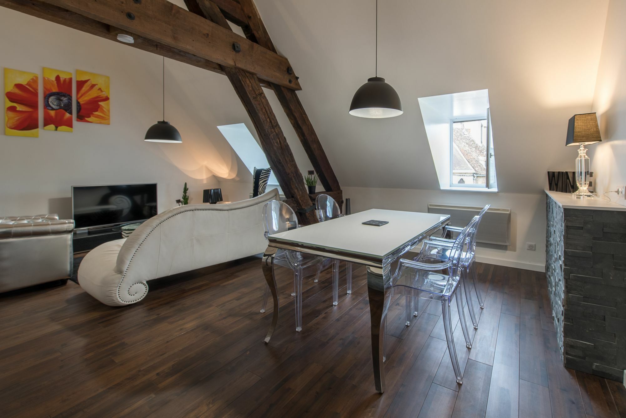 Apartament Le Loft De La Rochepot Beaune  Zewnętrze zdjęcie